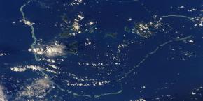 Imatge aèria de Chuuk.